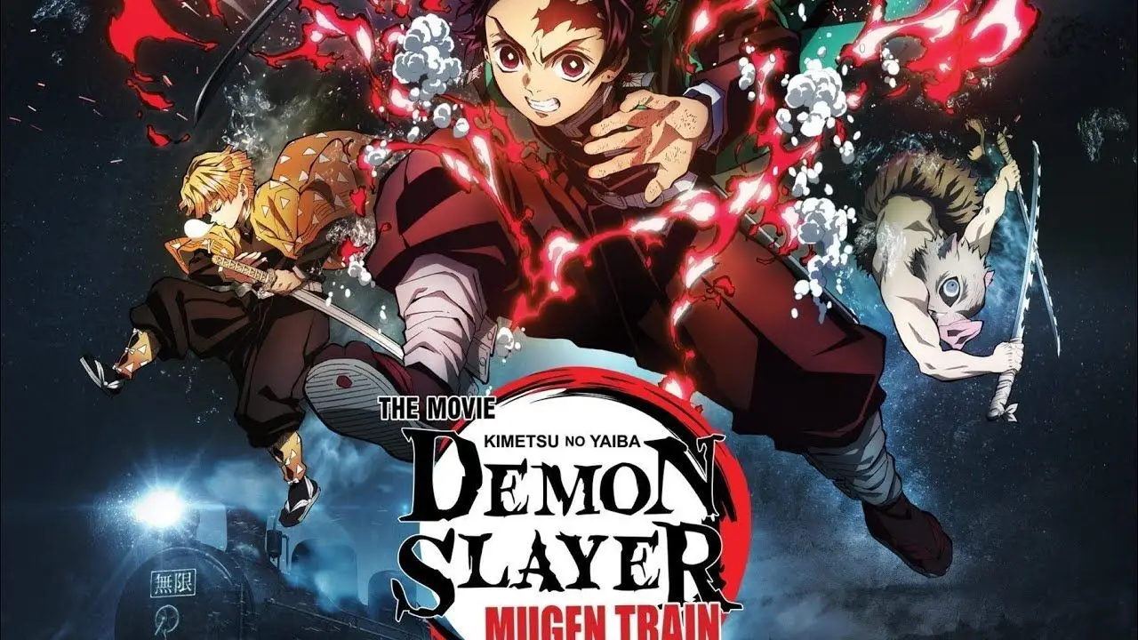 فيلم قاتل الشياطين: قطار موجين مترجم Kimetsu no Yaiba Movie: Mugen Ressha-hen