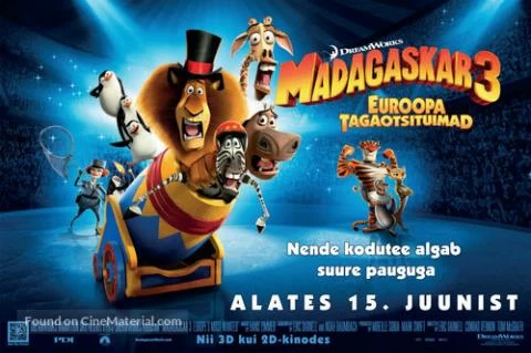 فيلم Madagascar 3: Europe's Most Wanted